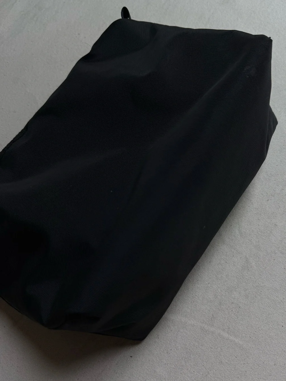 Arket Black Toiletry Bag